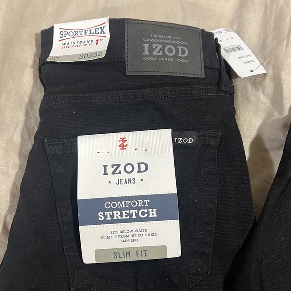 IZOD Slim Fit Jeans - Picture 2 of 4